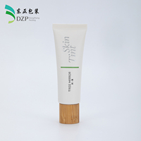 Tube souple cosmétique blanc PE vide 30-80ml avec bouchon à vis 30mm pour emballage compressible Soins de la peau Teint Maquillage Naturel Bio