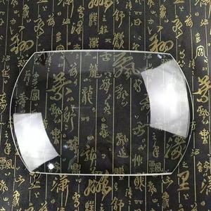 Lente convexa plana de aumento <span class=keywords><strong>3x</strong></span> rectangular redondo de vidrio grande personalizado de alta claridad - Product Image 4
