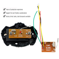 Carte de circuit imprimé pour voiture télécommandée 2.4G, composants électroniques DIY, carte de contrôle PCBA, modèle GS808, matériau de base FR-4