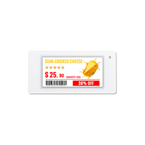 Zhsunyco BLE-213BWRY 2.4GHz 2.13cm Dimensi Label Harga Digital E-Ink untuk Supermarket, Layar Elektronik, Guangdong - Product Image 2