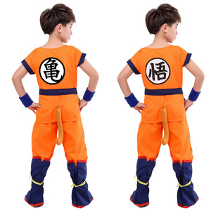 Costume de cosplay Starlight Kids <span class=keywords><strong>Dragon</strong></span> <span class=keywords><strong>Ball</strong></span> <span class=keywords><strong>Z</strong></span> Goku, uniforme d'arts martiaux orange, tenue d'anime pour Halloween - Product Image 2