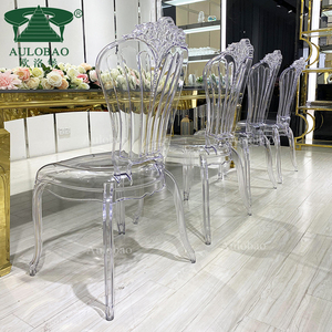 Transparent <b>Plastic</b> Crystal <b>Clear</b> Princess Wholesale Wedding <b>Clear</b> Acrylic <b>Chairs</b> - Product Image 5