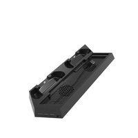 Support Honcam PS4 avec Ventilateur de Refroidissement pour PS4 Slim Pro, Station Verticale de Chargeur Double Manette pour Playstation 4
