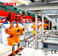 IP54 M5 Kleiner Kettenzug 2 Tonnen 3 Tonnen Luftgekühlter Motor Aluminiumdruckguss-Gehäuse Industrielles Hebevorrichtung