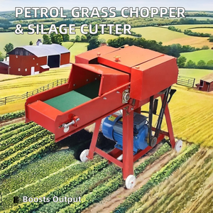 Nouvelle Déchiqueteuse à Haute Productivité de 1 Tonne/Heure pour Aliments pour Animaux, Paille, Tiges de Maïs, Fourrage, Ensilage, Broyeur de Herbe, Broyeur de Chaff - Product Image 4