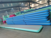Tapis de gymnastique gonflable AirTrack antidérapant, portable et étanche, taille personnalisable, idéal pour la gymnastique - Offre Spéciale