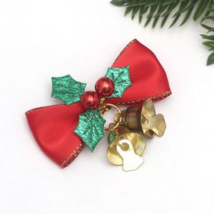 Mini Lazo Navideño de Yute con Campanas, Adorno DIY para Corona, Árbol, Envoltura de Regalos, Decoración del Hogar, Venta al por Mayor - Product Image 3