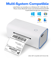 Printer Label Termal Tanpa Tinta Terbaik, Port USB Nirkabel, Ukuran Kecil, untuk Perhiasan 4*6, Online, Mesin Pencetak Stiker