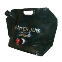 3l 5 10 litres, pochette de bouteille en plastique pliable sans Bpa sacs d'eau portables réutilisables pour l'extérieur