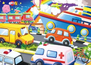 Pré-vente 60 pièces Puzzle 3d puzzle nouveau Design dessin animé Puzzle pour l'apprentissage éducatif différents Styles pour enfants enfant