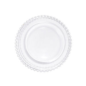 Vaisselle en verre plaqué luxe, assiette en verre, décoration de la maison - Product Image 6