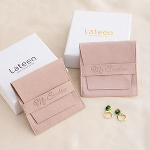 Customized Logo 9*9cm Necklace <b>Gift</b> Packaging <b>Box</b> Jewelry and Cosmetic Paper Drawer for Sliding <b>Gift</b> Wrap - Product Image 1
