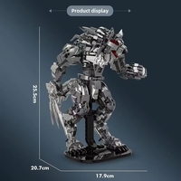 DK 7051 Mainan Edukasi DIY Bata Konstruksi MOC Baru Figur Meja Hadiah 813pcs Set Blok Bangunan