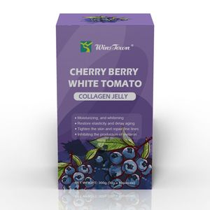 Gelée de collagène de marque privée pour le blanchiment de la peau Fibre alimentaire Beauté Cerise Baies Tomate blanche Réduit la mélanine Retarde le vieillissement - Product Image 5