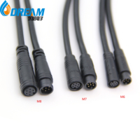 DREAM 2 3 4 5 6-poliger M6/M8 wasserdichter Julet Elektrofahrrad-Verbindungsstecker, Buchse und Stecker, Verkabelung, Scooter-Kabel, Signalsensor