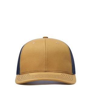 Wholesale 80 Color Stock Unisex 6 Panel Blank Silk Screen Printed Snapback Cap Custom Logo Men's 1209 Promotional Trucker <b>Hat</b> - Product Image 4