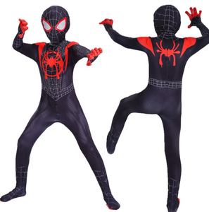 Caliente niños Halloween <span class=keywords><strong>Cosplay</strong></span> disfraz nuevo <span class=keywords><strong>Spiderman</strong></span> <span class=keywords><strong>Cosplay</strong></span> disfraz Spiderverse Miles Morales disfraz Halloween <span class=keywords><strong>Cosplay</strong></span> - Product Image 1