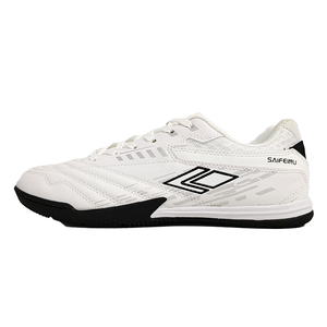 SAIFEINU China Football Soccer <b>Shoes</b> Spring Summer Autumn Genuine Leather Upper Rubber Outsole Black Turf Indoor Futsal <b>Shoes</b> - Product Image 1