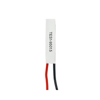 Tablettes semi-conductrices de dissipateur thermique TES1-9501.5 11.52 V 1.5A Module de plaque Peltier de refroidissement de refroidisseur thermoélectrique