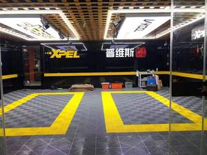 Non-Slip PP sàn nhà để xe sàn grating hồ bơi gạch sàn nhà để Xe gạch lồng vào nhau nhựa cho xe trang trí cửa hàng - Product Image 3