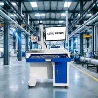 CORAL HG-SC-G-D60 60W Nueva Máquina de Marcado Láser de Fibra CNC de Alta Precisión Multifuncional Programable Fácil de Operar PLT/DXF