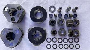 Kit de sellado de junta para excavadora EC210: Conjunto de giro, etapa portadora de 1.º nivel, etapa planetaria de 2.º nivel, engranaje solar y rodamiento de giro. - Product Image 2