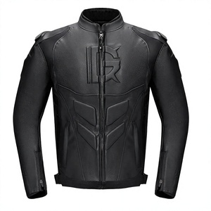 Combinaison de moto professionnelle pour homme en cuir de kangourou teint en tambour de 1,3 mm, manches longues, coupe pré-courbée intégrée, qualité supérieure - Product Image 3