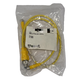 สายเคเบิล Vbrs 4.4-2pkg 3m-0.<span class=keywords><strong>3</strong></span>/0.4/cs1wbr3430 แบบ 4 พิน ถึง 2x <span class=keywords><strong>3</strong></span> พิน U-53202 ของแท้ใหม่ พร้อมส่ง ระบบอัตโนมัติอุตสาหกรรม - Product Image 1