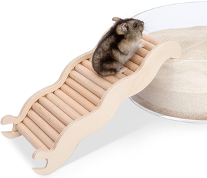Offre Spéciale Escaliers <span class=keywords><strong>de</strong></span> Hamster multifonctionnels <span class=keywords><strong>de</strong></span> luxe en spirale en bois massif personnalisables et écologiques Fournitures pour petits animaux - Product Image 6
