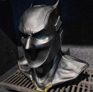 Maschera di Batman di Alta Qualità per Adulti, Copricapo in Gomma Morbida per Cosplay <span class=keywords><strong>da</strong></span> Supereroe, Costume per Halloween ed Eventi Festivi - Product Image 6