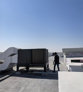 Unidad de Aire Acondicionado Compacta para Techo de 10 Toneladas y 35 KW con Bomba de Calor Inverter y Motor con Garantía de 5 Años - Product Image 3