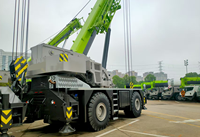 Machinerie de levage, grue sur pneus tout-terrain mobile de 85 tonnes, ZRT850