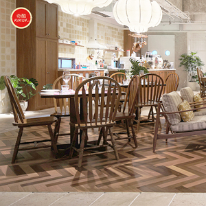 Juego <span class=keywords><strong>de</strong></span> Mesa <span class=keywords><strong>de</strong></span> Comedor Retro Francés, Madera Sólida, Estilo París, para Terraza, Restaurante, Sillas y Muebles <span class=keywords><strong>de</strong></span> Comedor - Product Image 4