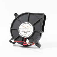 Mini ventilateur soufflant DC 60mm 6015 5V/12V/24V 60x60x15mm en plastique, ventilateur centrifuge autoportant OEM/ODM 5000RPM 5.5CFM