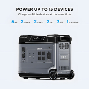 เครื่องกำเนิดไฟฟ้าพกพา 1000W/2000W MPPT 5000W แบตเตอรี่ LiFePO4 แผงโซลาร์เซลล์ คลื่นไซน์บริสุทธิ์ สำหรับสำรองไฟฉุกเฉิน ใช้ในบ้านและรถยนต์ - Product Image 5