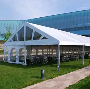 20x40 في الهواء الطلق واضح PVC سقف كبير حفل زفاف الحدث سرادق خيمة للبيع