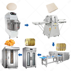 Machine à laminer automatique OCEAN pour pâte à pizza, baklava, pâte <span class=keywords><strong>feuilletée</strong></span>, machine à laminer commerciale pour pâtisserie - Product Image 5