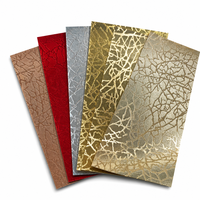 Feuilles de reliure en papier métallisé de haute qualité, surface lisse pour couvertures de livres rigides, albums, boîtes à bijoux, emballages, estampage à chaud doré