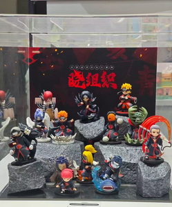 Figurine authentique Pop Mart Naruto: Série Shippuden - Bataille contre l'<span class=keywords><strong>Akatsuki</strong></span> - Boîte mystère - Ornement de bureau - Cadeau - Product Image 3