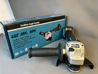 Meuleuse d'angle sans fil DGA404 125mm/100mm à batterie lithium-ion, interrupteur coulissant, machine de découpe et de polissage haute performance 18V