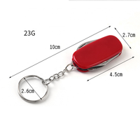 Couteau de poche pliable en acier inoxydable 440 suisse italien personnalisé, porte-clés, vente en gros, tactique, EDC, petit couteau de poche pliable mini