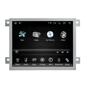 Gerllish Dodge Challenger için 8.4 inç multimedya alıcısı Android oyuncu araba GPS navigasyon oto Stereo radyo IPS kafa ünitesi