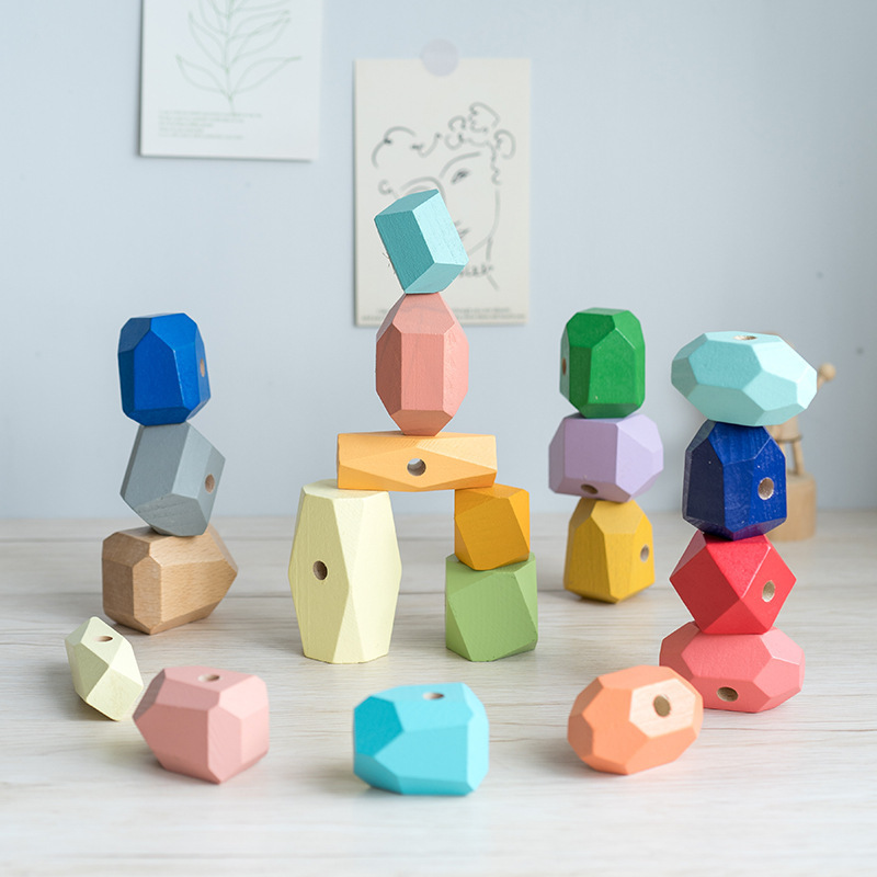 20pcs Early Education Colorful Building Blocks