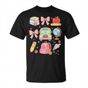 T-shirt Coquette pour professeur de maternelle, pour la rentrée scolaire - Product Image 2