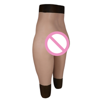 Culotte sexy en silicone réaliste avec effet de remonte-fesses et vagin artificiel, pour travestis et transgenres