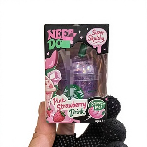 Pectin Squishy Toys Nice Looking Coffee Cup Slow Rising Toy New in Stock Stress Relief Squeeze Toy Customizable Unisex Children - Product Image 4