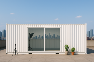 Contenedor <span class=keywords><strong>de</strong></span> oficina modular prefabricado, casa portátil para cobertizo <span class=keywords><strong>de</strong></span> jardín y cabina <span class=keywords><strong>de</strong></span> calle - Product Image 6