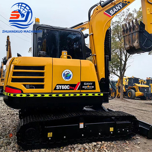 Used Sany Hydraulic Excavator Sy60 Sy60c Pro Sy60c-10 Sy60c-9 Sy60-9 Second <b>Hand</b> Excavator with Cheap Price - Product Image 2
