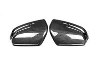 Coque de rétroviseur en fibre de carbone sèche pour Mercedes-Benz Classe G W463 AMG G63 G43 W166 ML GLE GLS GL 2012-2019 – Coque de remplacement