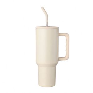 40oz H3.0 Handle <b>Car</b> Travel Tumbler Vacuum <b>Mug</b> Lid Straw Non-Slip Base OEM ODM Custom Color - Product Image 3